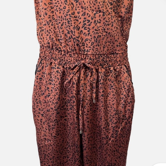 Heartloom Bronze Grant Cheetah Print Jumpsuit - Picture 4 of 12